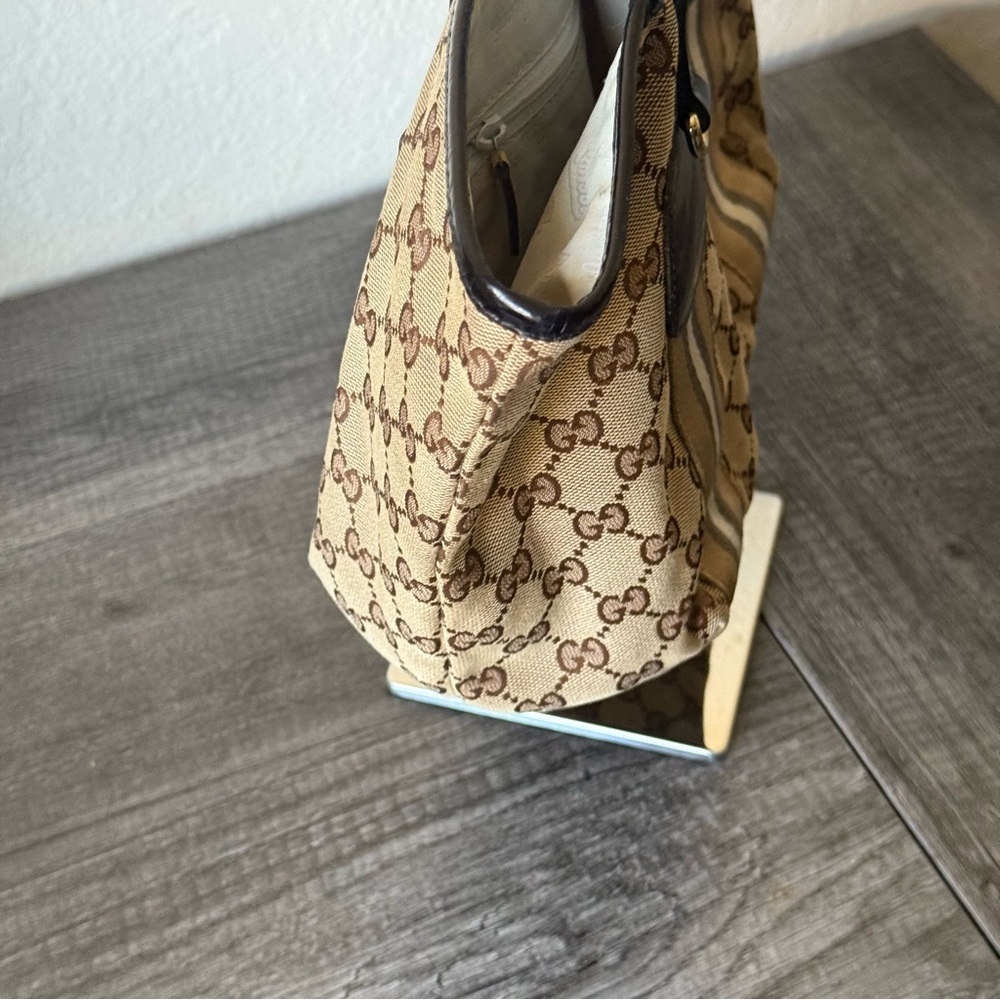 💎GUARANTEED AUTHENTIC GUCCI JOLIE TOTE BAG / SMALL SIZE 💎 - Picture 4 of 12